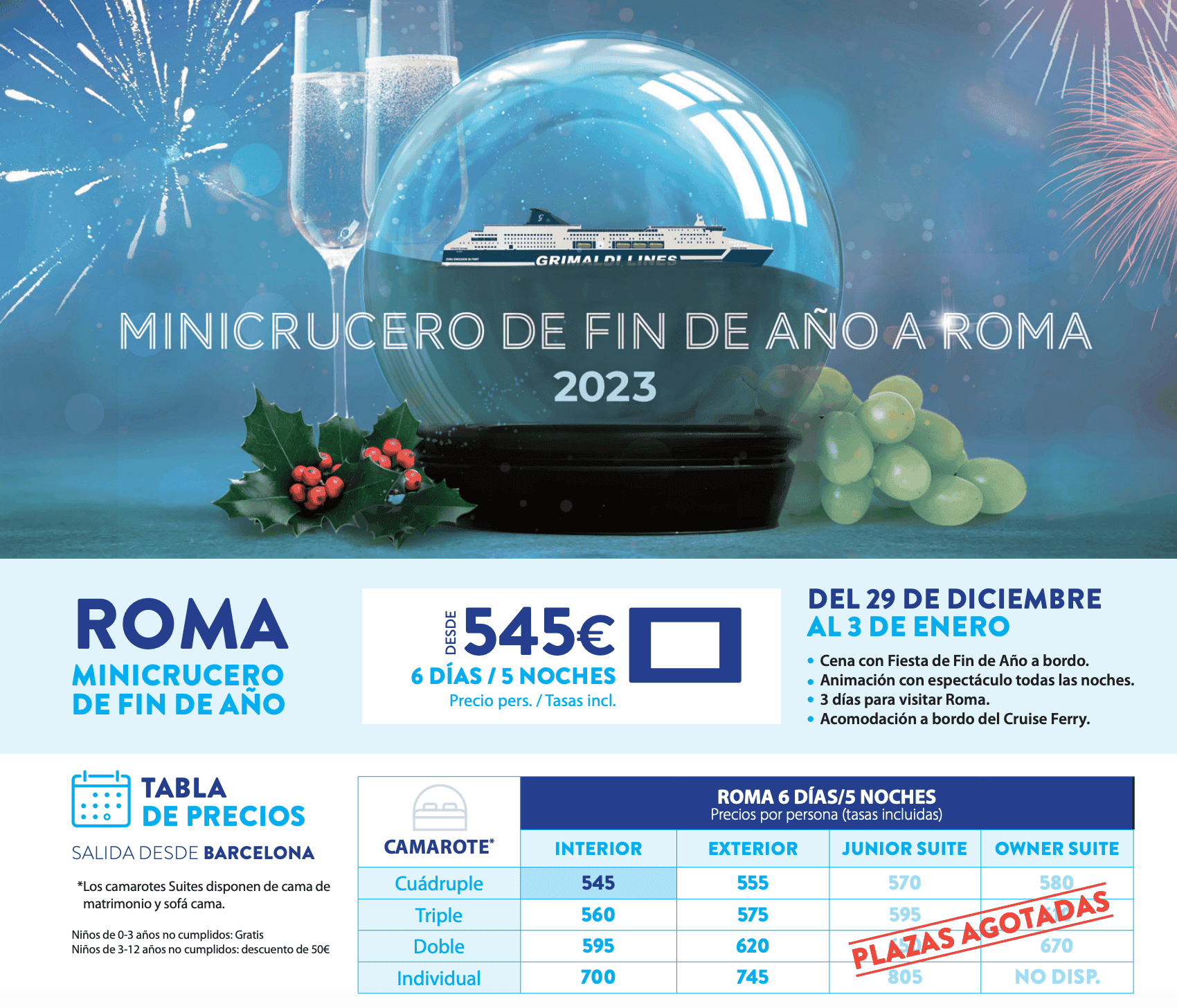 Oferta Grimaldi