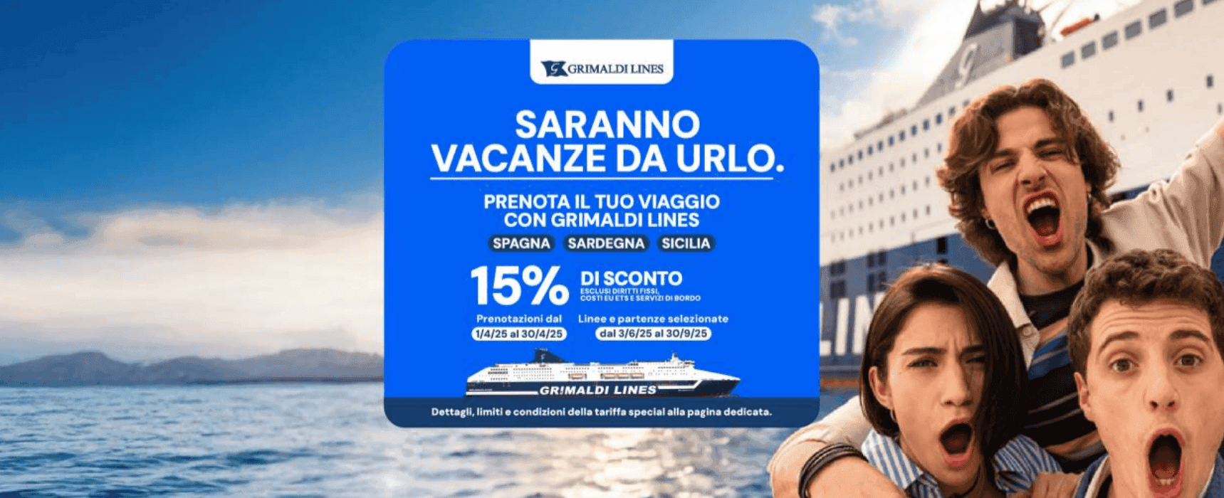 Advanced Booking Grimaldi