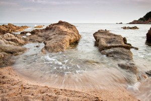Cala Estreta, en Palamós