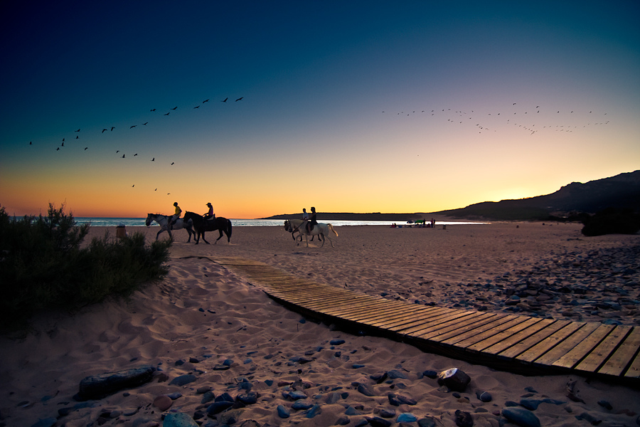 Playa de Bolonia, en Tarifa