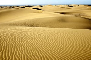 Playa de Maspalomas, en Gran Canaria