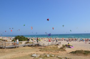 Playa de Valdevaqueros, en Tarifa