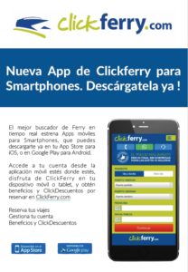 App movil clickferry