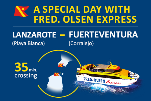 Imagen de Ferry Lanzarote Fuerteventura con Fred Olsen desde 17,50€