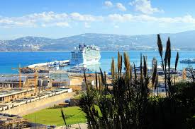 Bild des Fährhafens in Tanger Ville