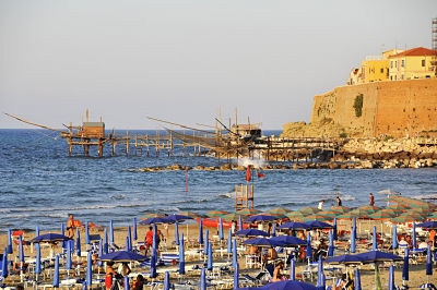 Image of the ferry terminal in Termoli