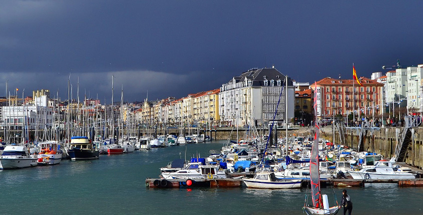 Image ressource du port de destination Santander pour l'itinéraire du ferry Plymouth - Santander