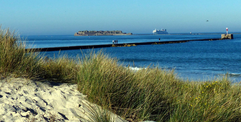 Imagen recurso del puerto de destino Cherbourg para la ruta en ferry Poole - Cherbourg