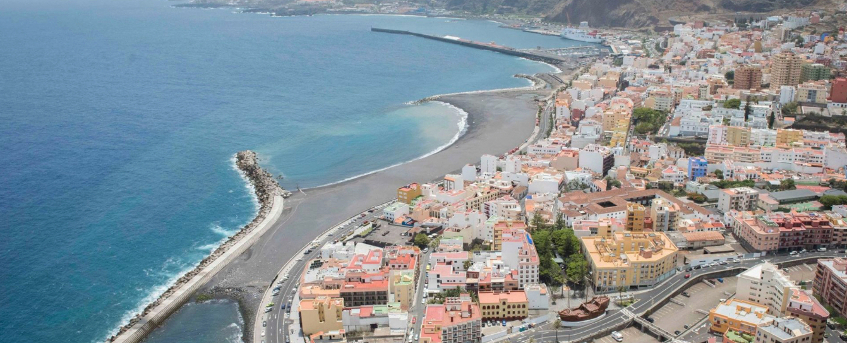 Immagine del porto di arrivo La Palma (S.C. de la Palma) per la rotta traghetto Tenerife (Santa Cruz) - La Palma (S.C. de la Palma)