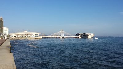 Imagen de la terminal de ferrys de Durres