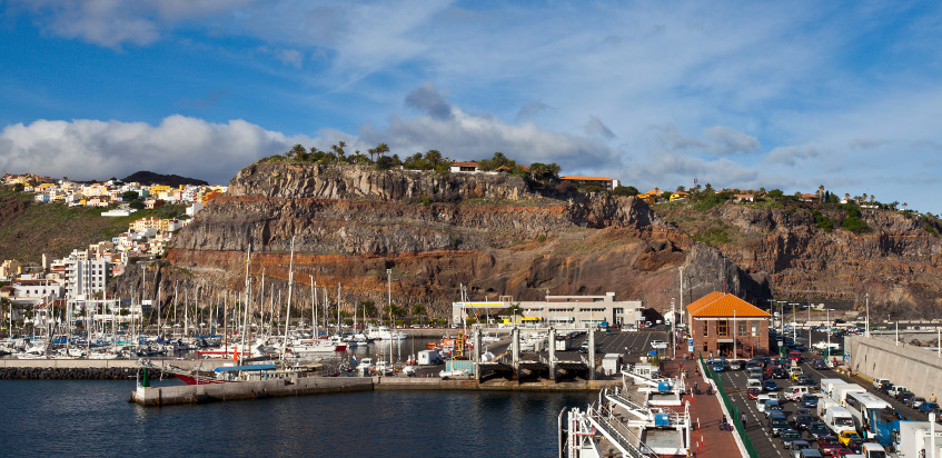 Imagen recurso del puerto de destino La Gomera (San Sebastian) para la ruta en ferry La Gomera (Valle Gran Rey) - La Gomera (San Sebastian)