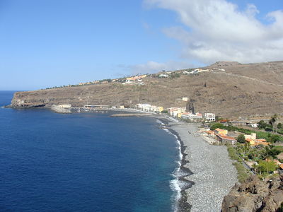 Imagen de la terminal de ferrys de La Gomera (San Sebastian)