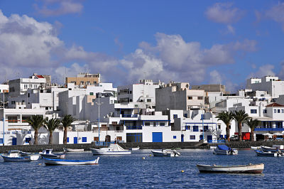 Image of the ferry terminal in Lanzarote (Arrecife)