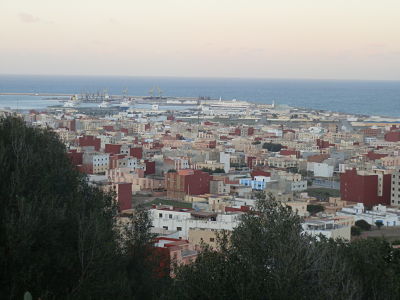 Immagine del terminal traghetto di Nador
