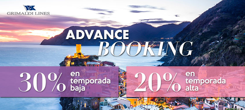 Imagen de 20% y 30% de descuento para viajar con Grimaldi