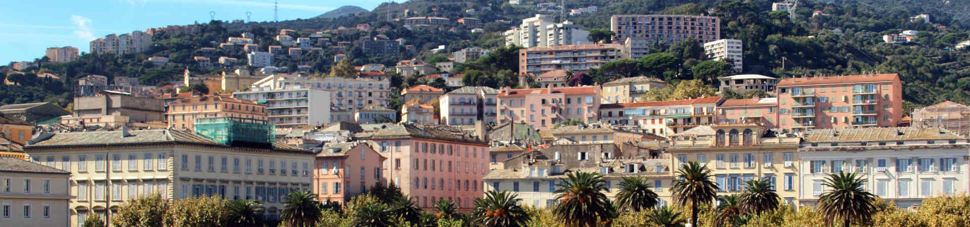 Ressourcenbild des Zielhafens Bastia für die Fährverbindung Livorno - Bastia