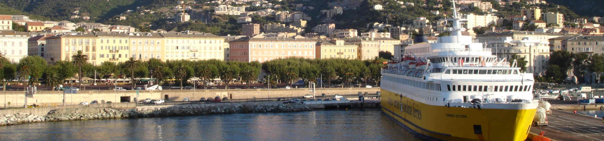 Imagen recurso del puerto de destino Bastia para la ruta en ferry Génova - Bastia