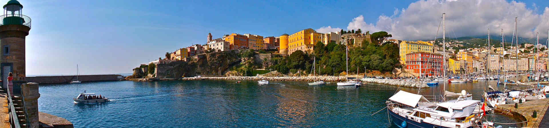 Immagine del porto di arrivo Bastia per la rotta traghetto Savona - Bastia