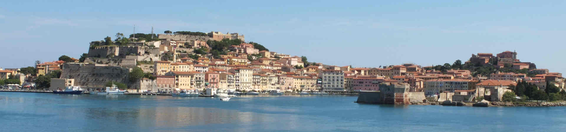Imagen recurso del puerto de destino Portoferraio para la ruta en ferry Piombino - Portoferraio