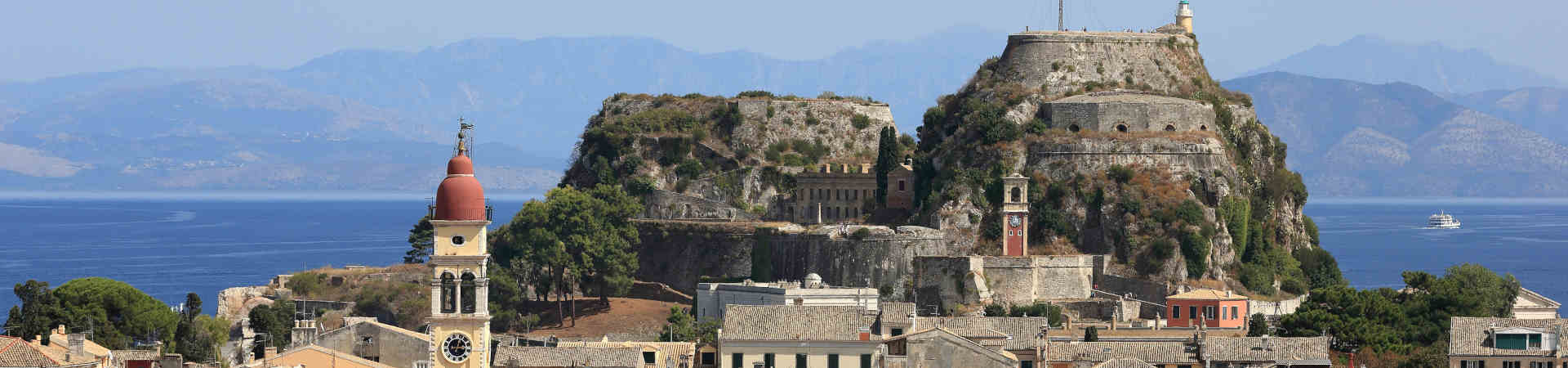 Ressourcenbild des Zielhafens Korfu für die Fährverbindung Brindisi - Korfu