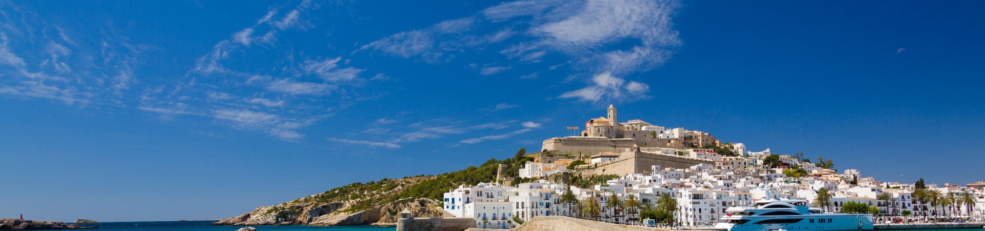 Imagen recurso del puerto de destino Ibiza para la ruta en ferry Gandía - Ibiza
