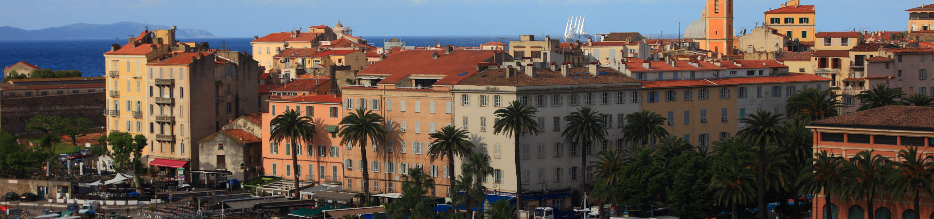 Imagen recurso del puerto de destino Ajaccio para la ruta en ferry Porto Torres (Cerdeña) - Ajaccio