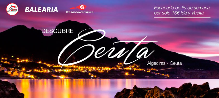 Imagen de Oferta Barco Ceuta. Viaja en fin de semana por sólo 15€