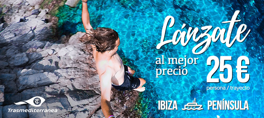 Imagen de ¡Ofertón! Viaja a Ibiza por sólo 25€ trayecto