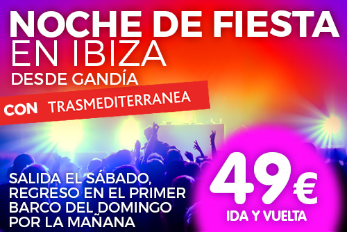 Imagen de Noche de Fiesta en Ibiza desde sólo 49€ | Billetes de Ferry Online | Barco Barato