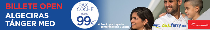 Imagen de Billete OPEN Algeciras Tánger Med | Billetes de Ferry Online | Barco Barato