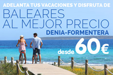 Imagen de Adelanta tu verano y viaja a Formentera desde sólo 60 € | Billetes de Ferry Online | Barco Barato