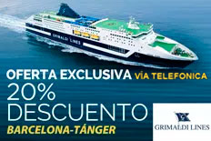 Imagen de Ahora tu billete de ferry a Tánger desde Barcelona tiene un 20% de descuento | Billetes de Ferry Online | Barco Barato