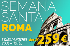 Imagen de Semana Santa en Roma desde 259 € | Billetes de Ferry Online | Barco Barato