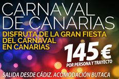 Imagen de ¡Ven al Carnaval de Canarias! | Billetes de Ferry Online | Barco Barato