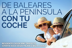 Imagen de De Baleares a la península con tu coche | Billetes de Ferry Online | Barco Barato