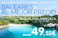 Imagen de Empieza a vivir ya tu verano y viaja a Menorca desde 49,55 € | Billetes de Ferry Online | Barco Barato