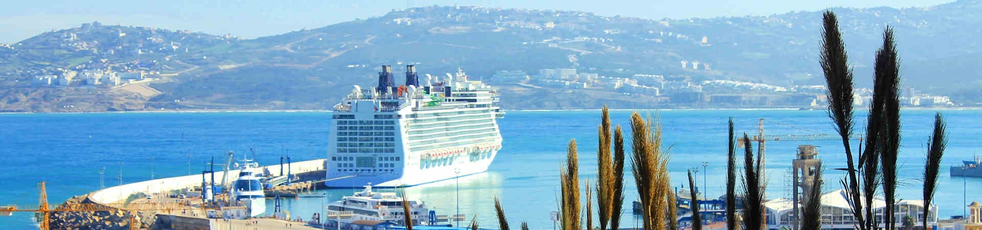 Immagine del porto di arrivo Tangeri Med per la rotta traghetto Sete - Tangeri Med