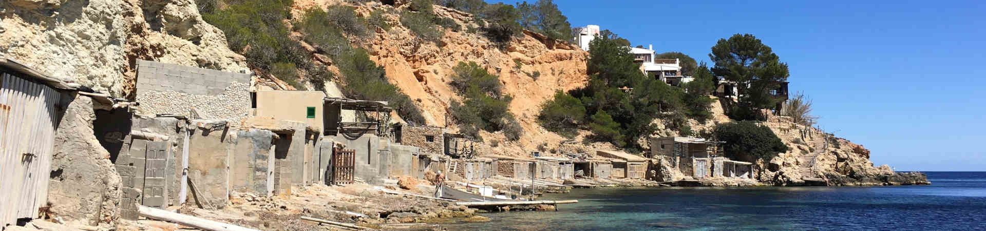 Immagine del porto di arrivo Ibiza per la rotta traghetto Valencia - Ibiza
