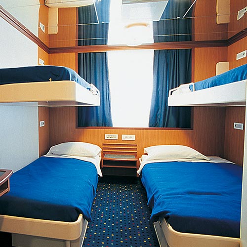 cabina quadrupla esterna tirrenia