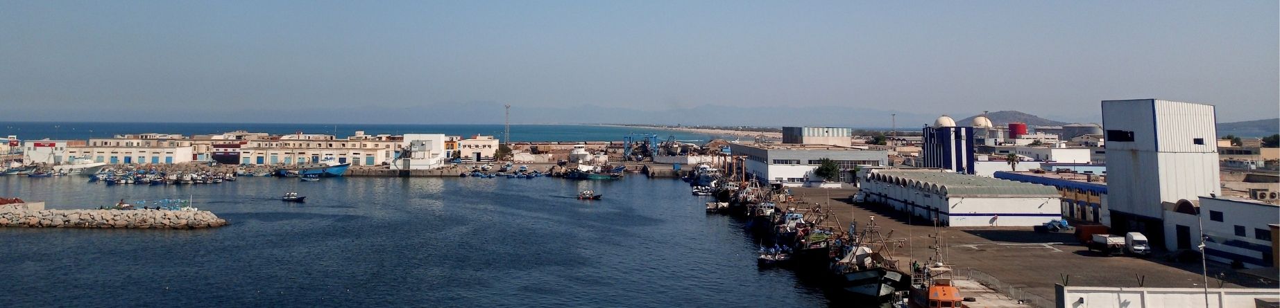 Immagine del porto di arrivo Nador per la rotta traghetto Sete - Nador