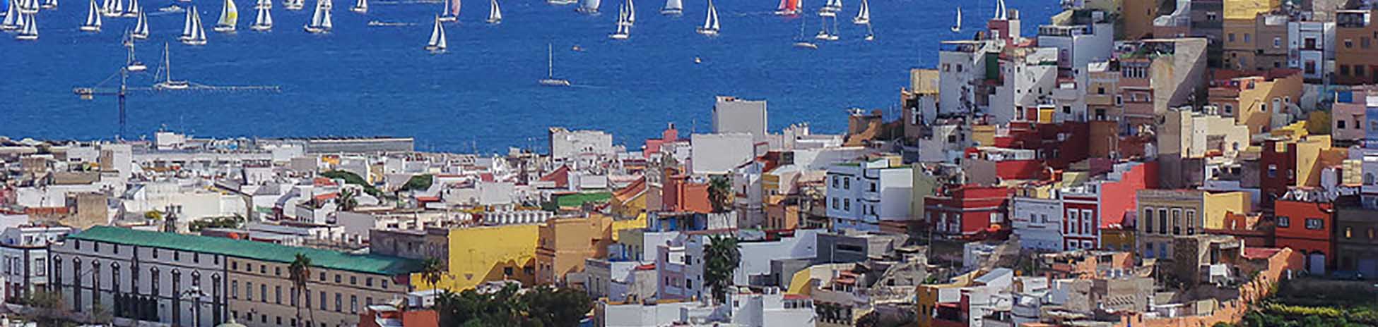 Immagine del porto di arrivo Gran Canaria (Las Palmas G.C.) per la rotta traghetto Tenerife (Santa Cruz) - Gran Canaria (Las Palmas G.C.)