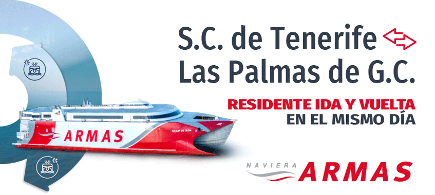 Imagen de Viaja directo de Gran Canaria a Tenerife desde 19€ I/V en el mismo día.