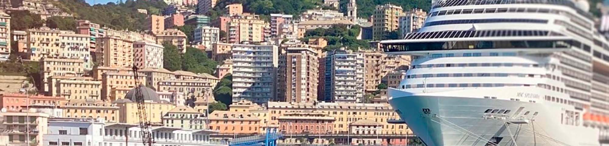 Immagine del porto di arrivo Genova per la rotta traghetto Porto Torres - Genova