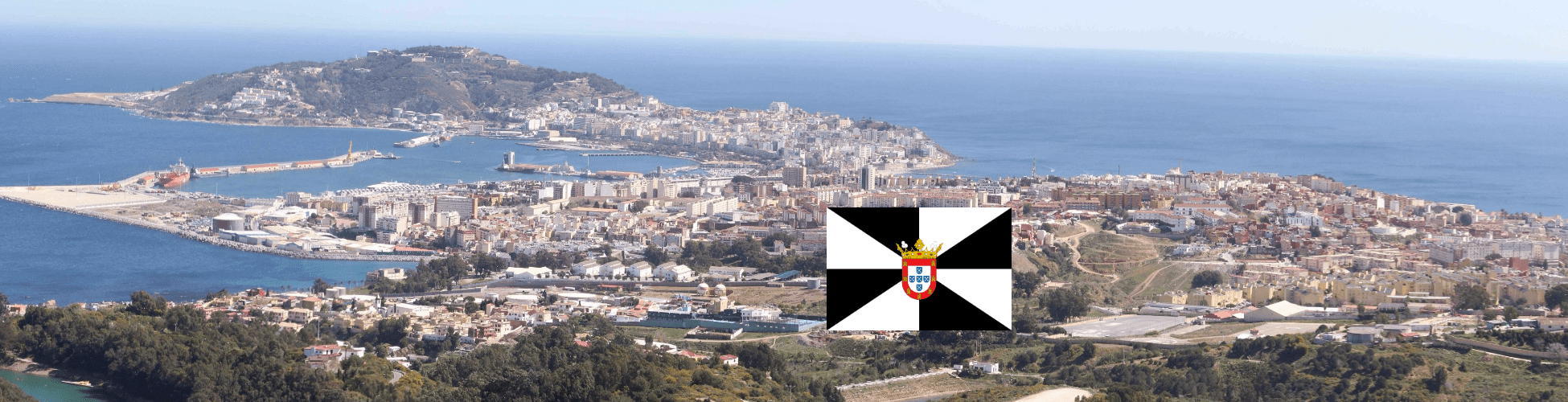 Immagine del porto di arrivo Ceuta per la rotta traghetto Algeciras - Ceuta