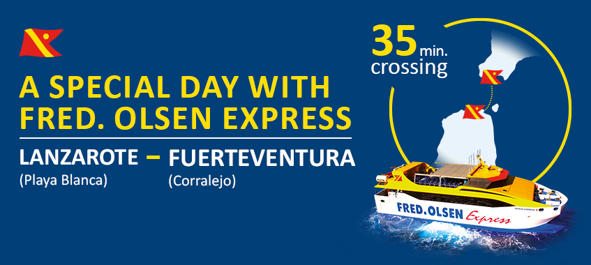 Imagen de Ferry Lanzarote Fuerteventura con Fred Olsen desde 17,50€