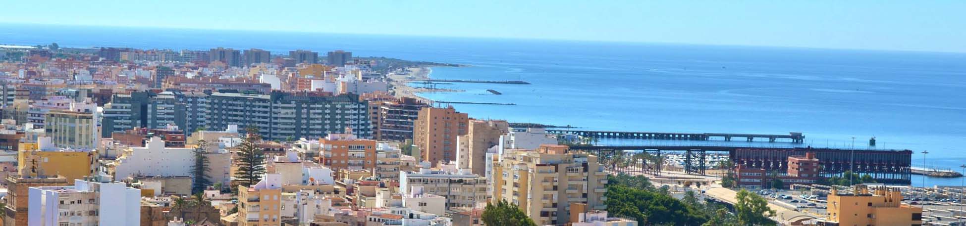 Imatge recurs del port de destinació Almeria per a la ruta en ferry Nador - Almeria