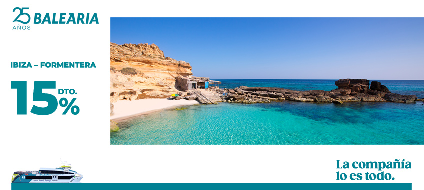 Imagen de Viaja a la Isla de Formentera y disfruta de un 15% de descuento.
